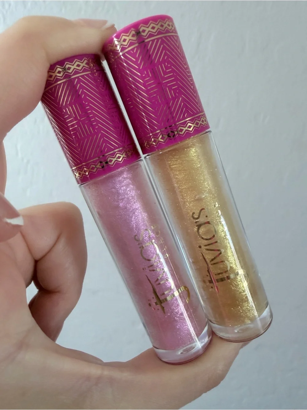 Juvia’s Place Lip Gloss Duo in Pink & Gold
